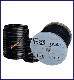 REX Three Core Flat Cable
