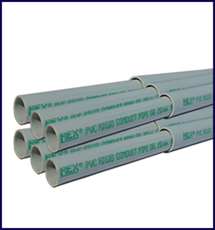 REX PVC Electrical Conduit Pipe
