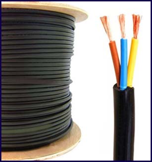 L&T Three Core Flat Cable
