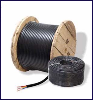 KSB Three Core Flat Cable